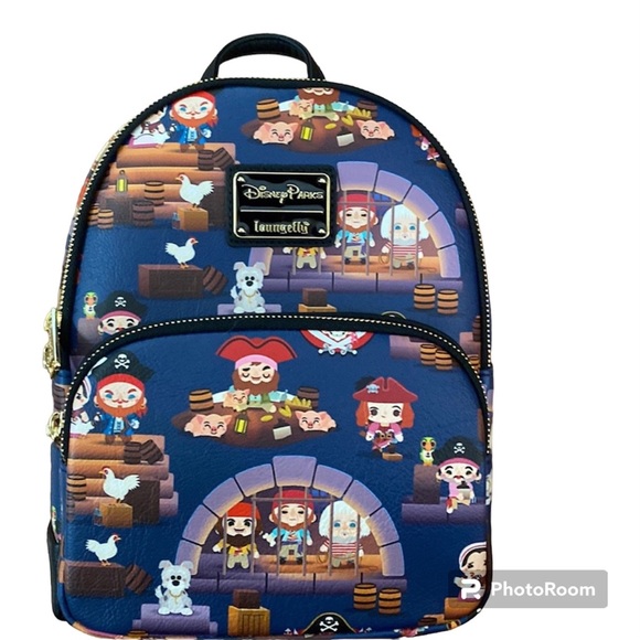 Loungefly Handbags - Loungefly Disney Pirates of the Caribbean backpack  Disney parks NWT Disneyland